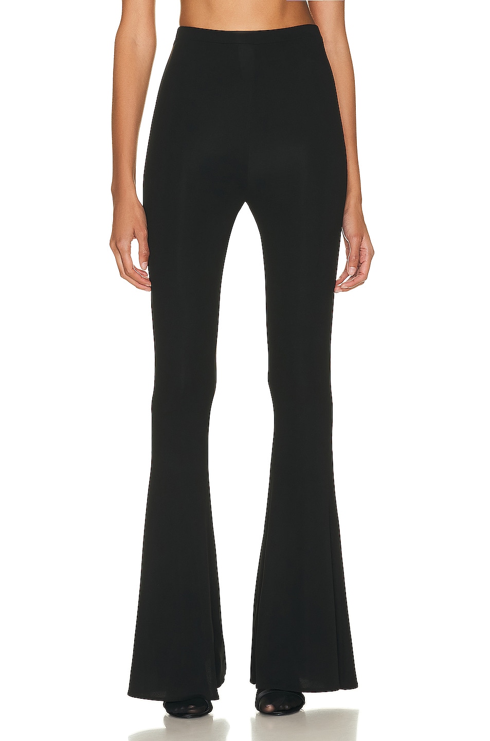 Image 1 of Magda Butrym Flare Pant in Black