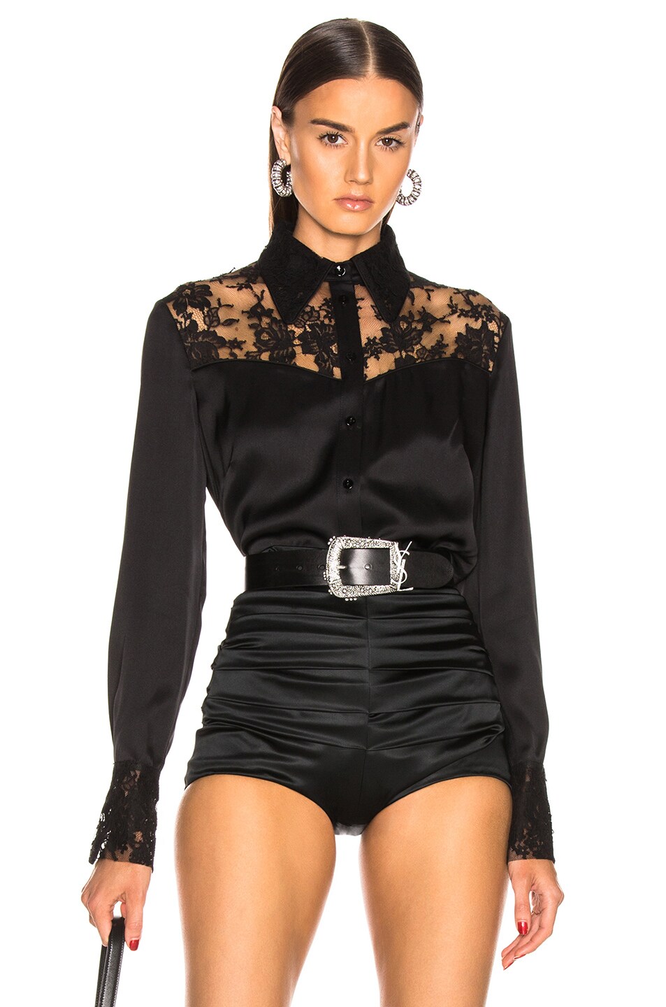 Image 1 of Magda Butrym Dalian Shirt in Black