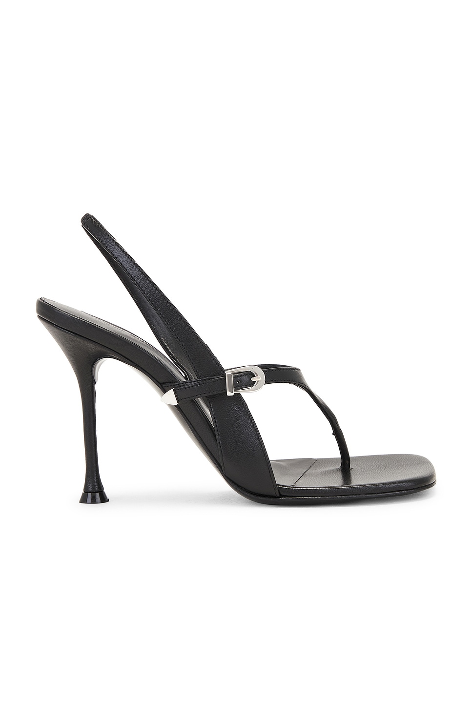 Image 1 of Magda Butrym Sling Back Sandal in Black