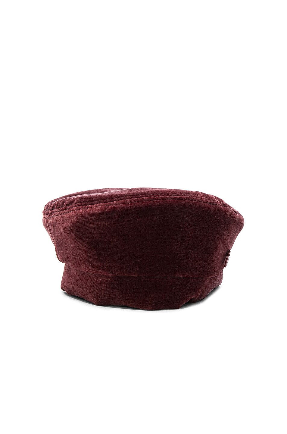 Image 1 of Maison Michel Florence Velvet Hat in Pink