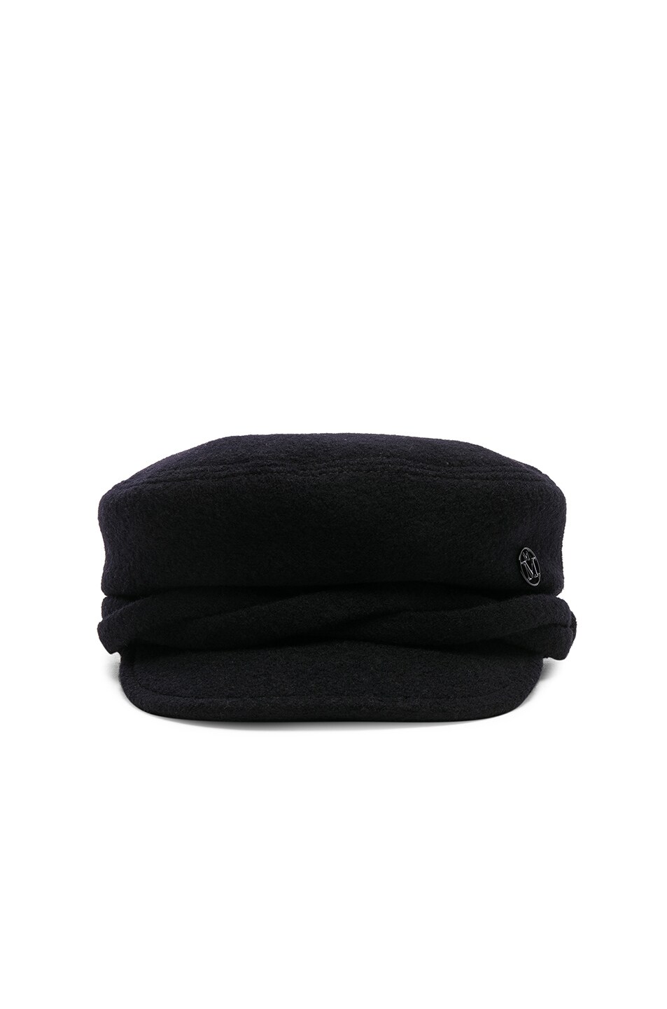 Image 1 of Maison Michel New Abby Cut & Sew Hat in Black