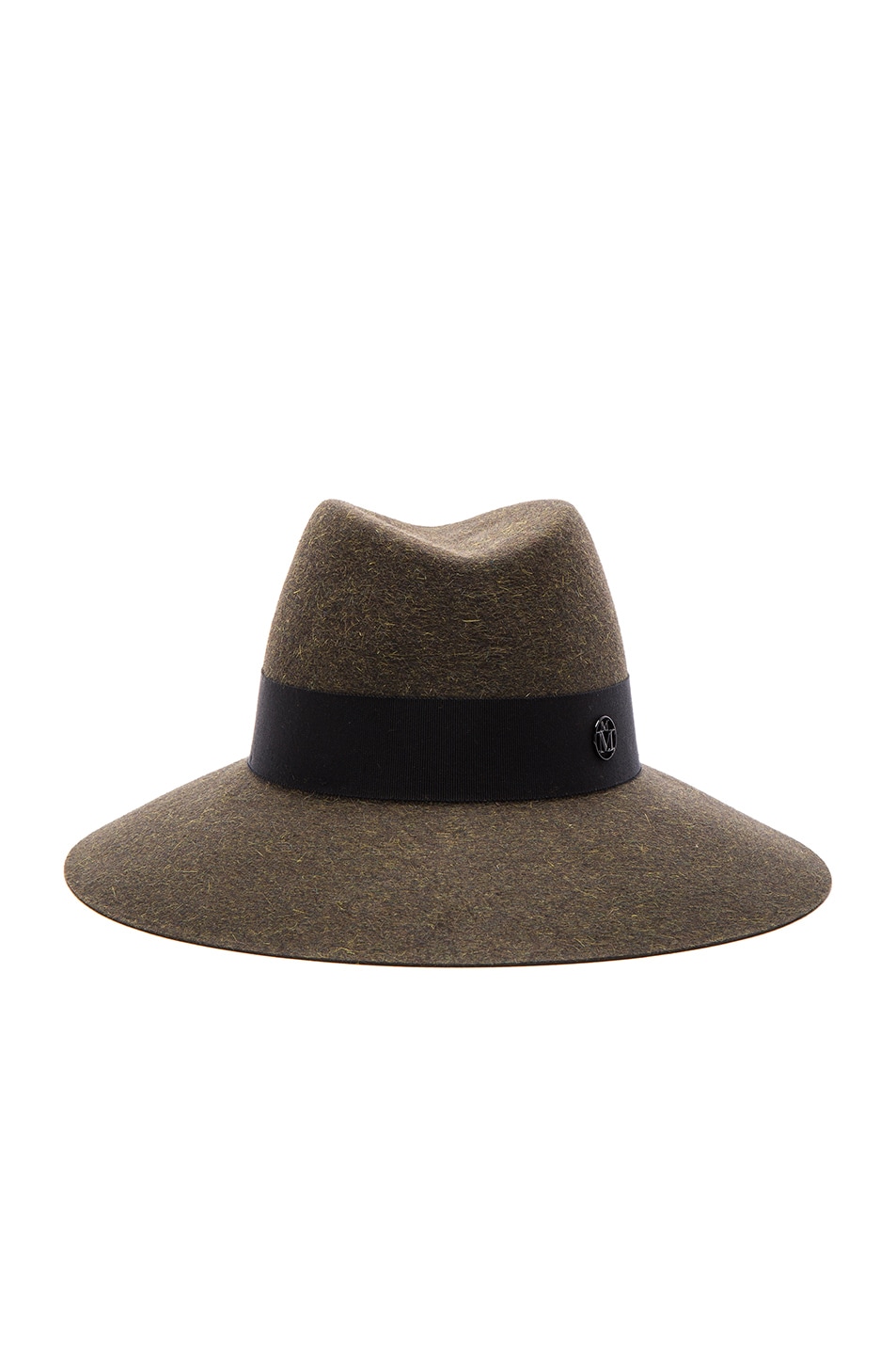 Image 1 of Maison Michel Kate Hat in Military Green