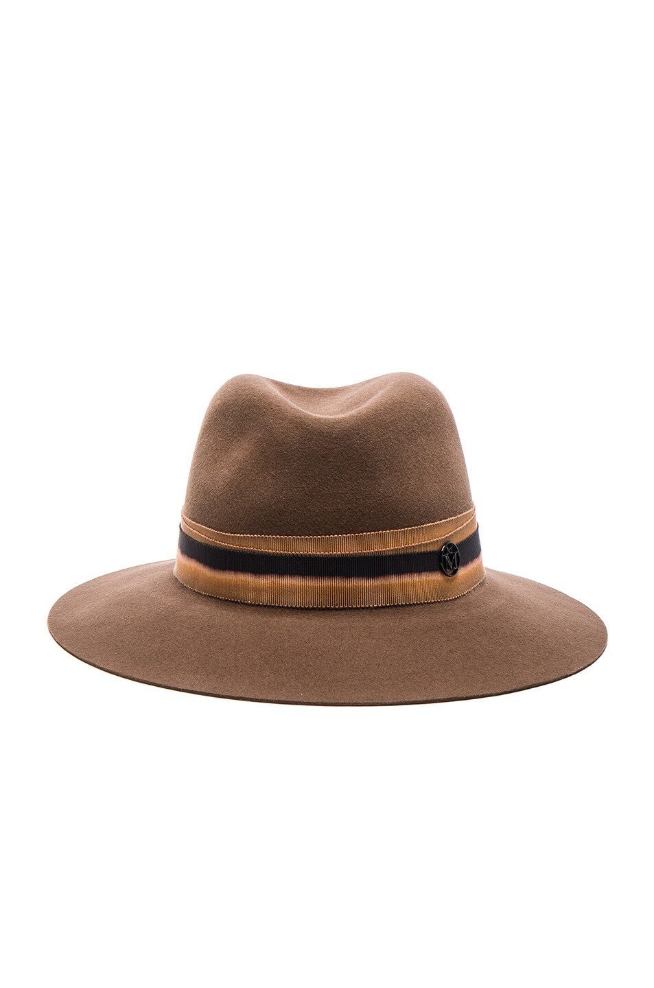Image 1 of Maison Michel Henrietta Hat in Dusty Beige