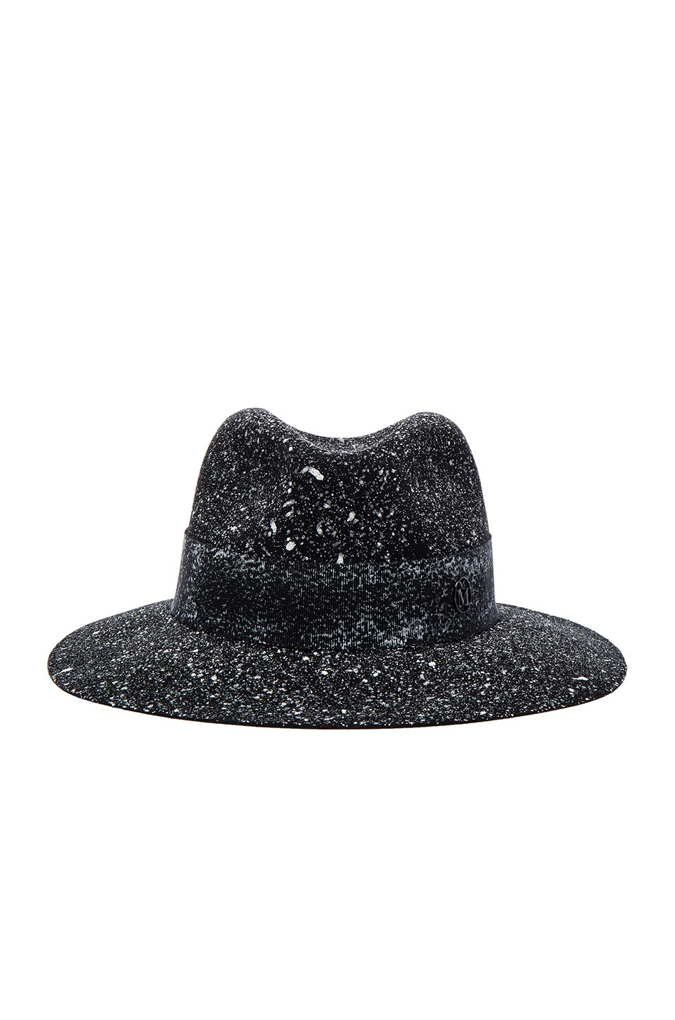 Image 1 of Maison Michel Henrietta Hat in Black