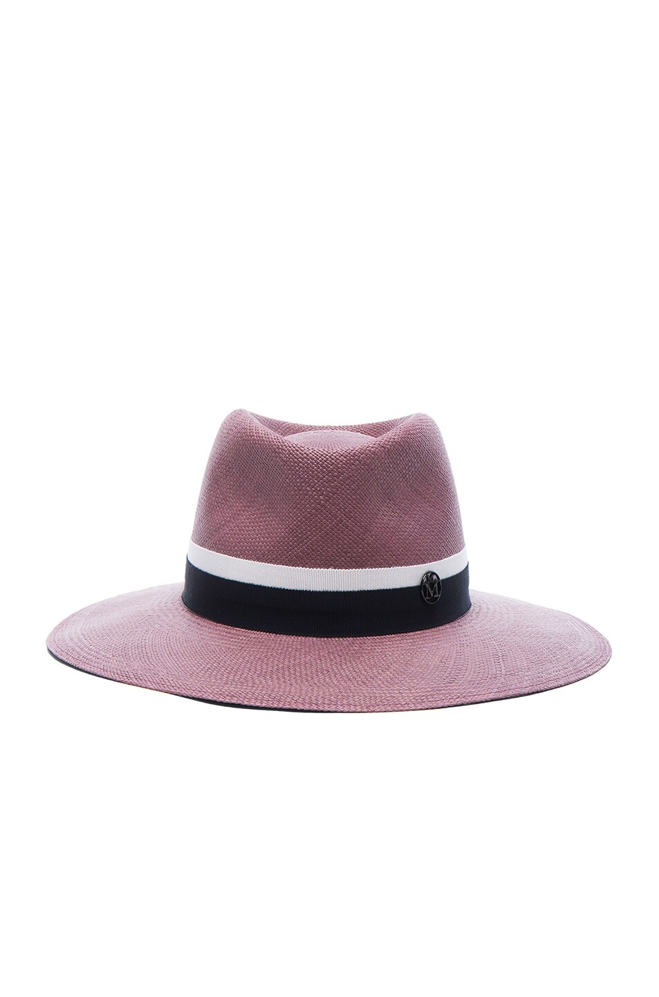 Image 1 of Maison Michel Charles Hat in Antic Pink