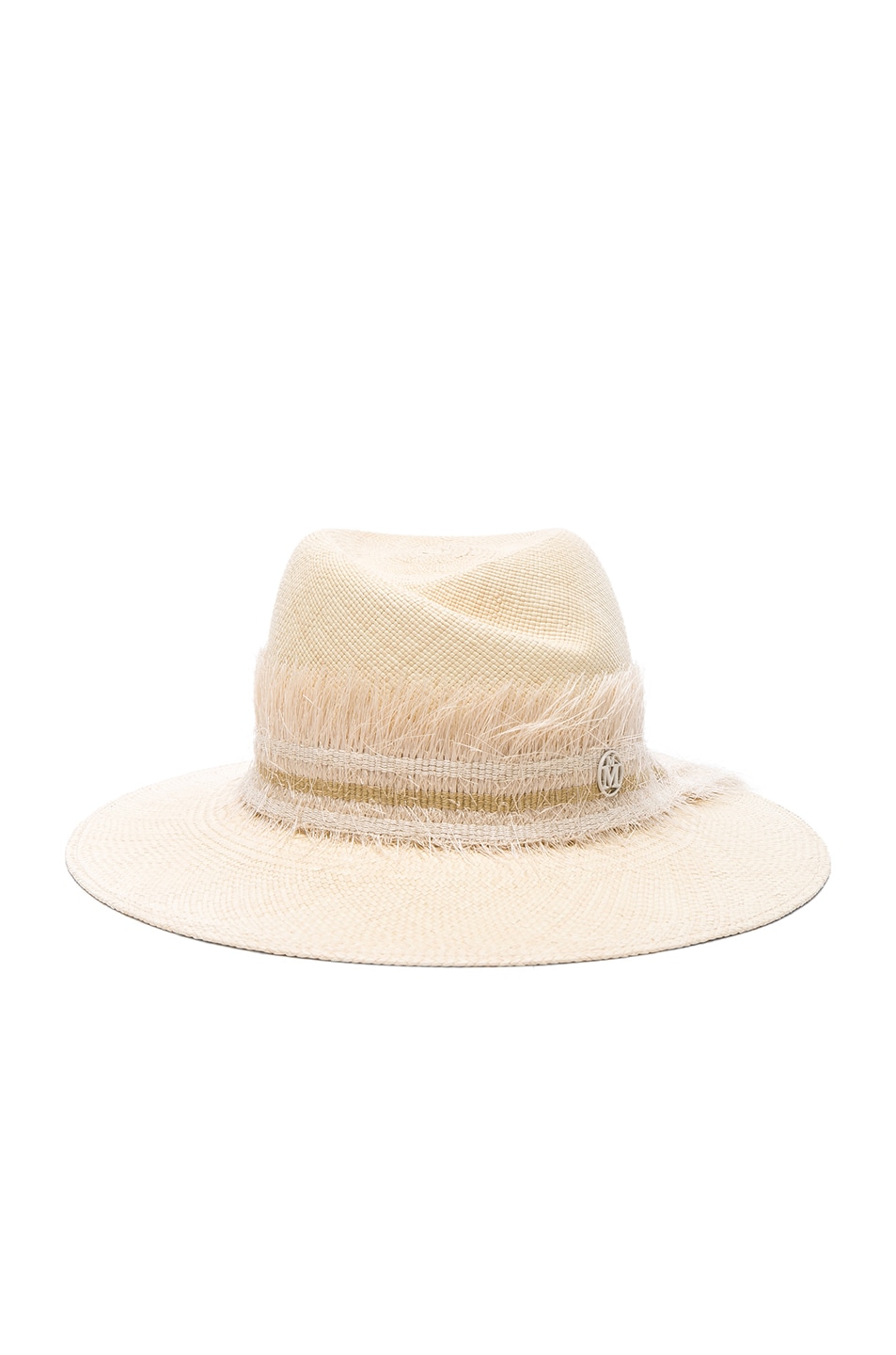 Image 1 of Maison Michel Virginie Hat in Natural