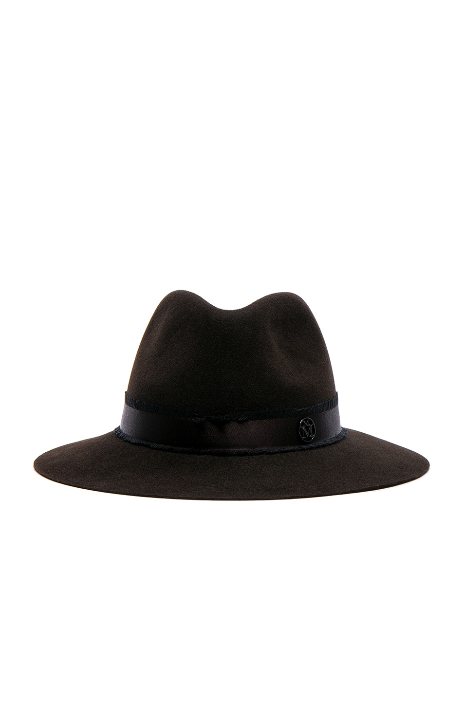 Image 1 of Maison Michel Rico Hat in Black
