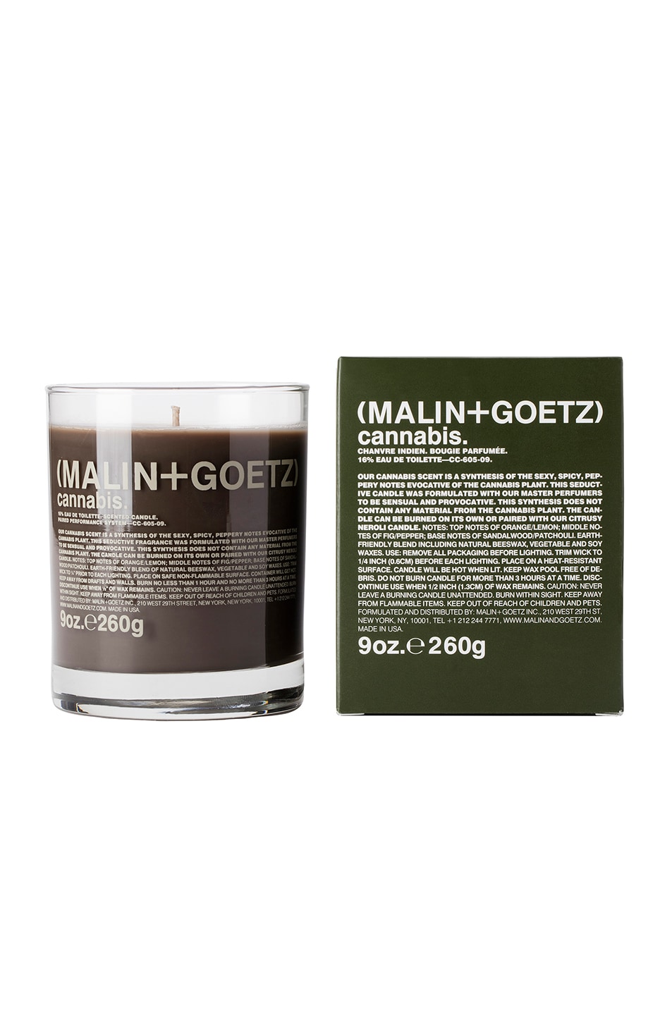 Image 1 of MALIN+GOETZ Cannabis Candle in 