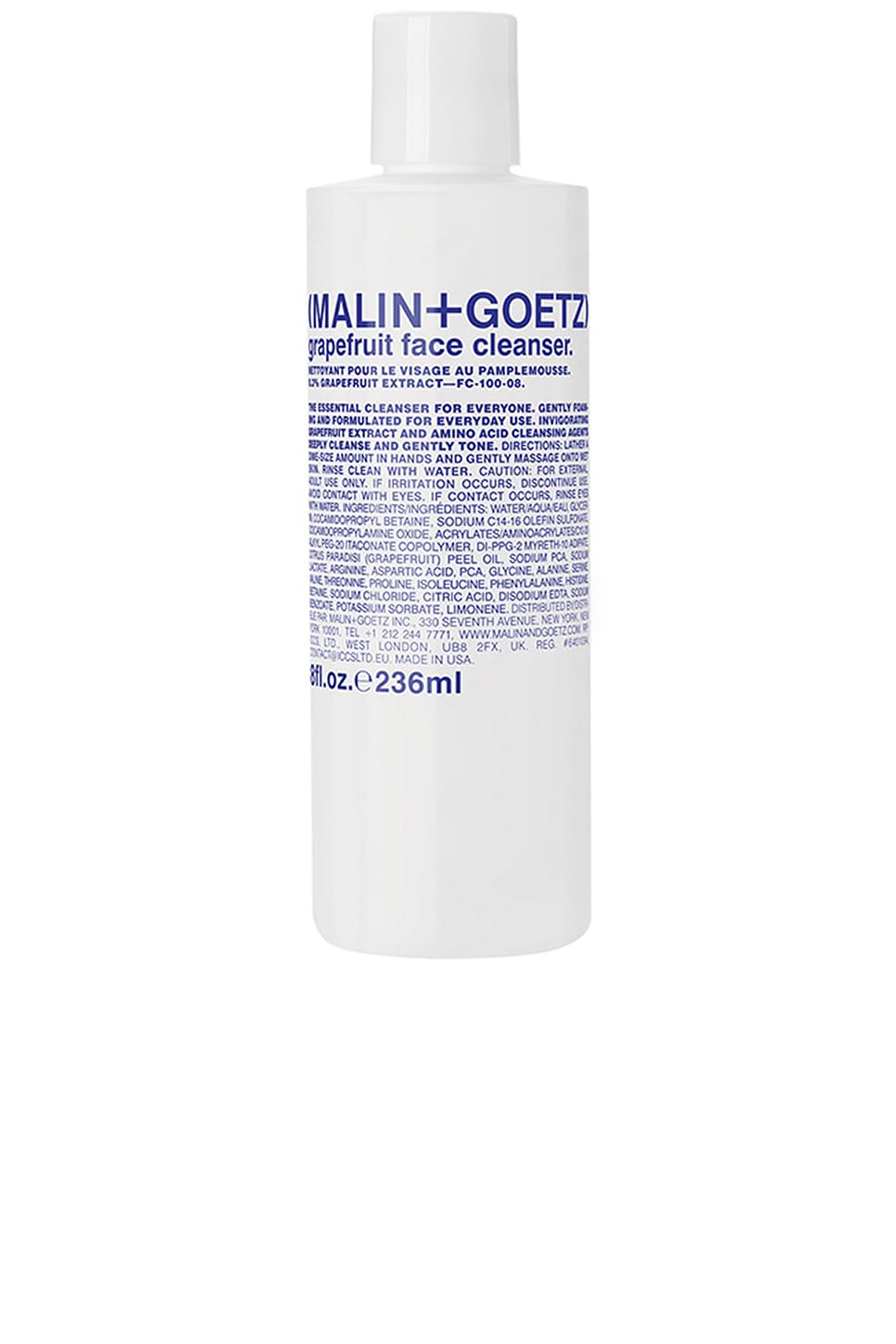 Malin + Goetz Grapefruit Face Cleanser