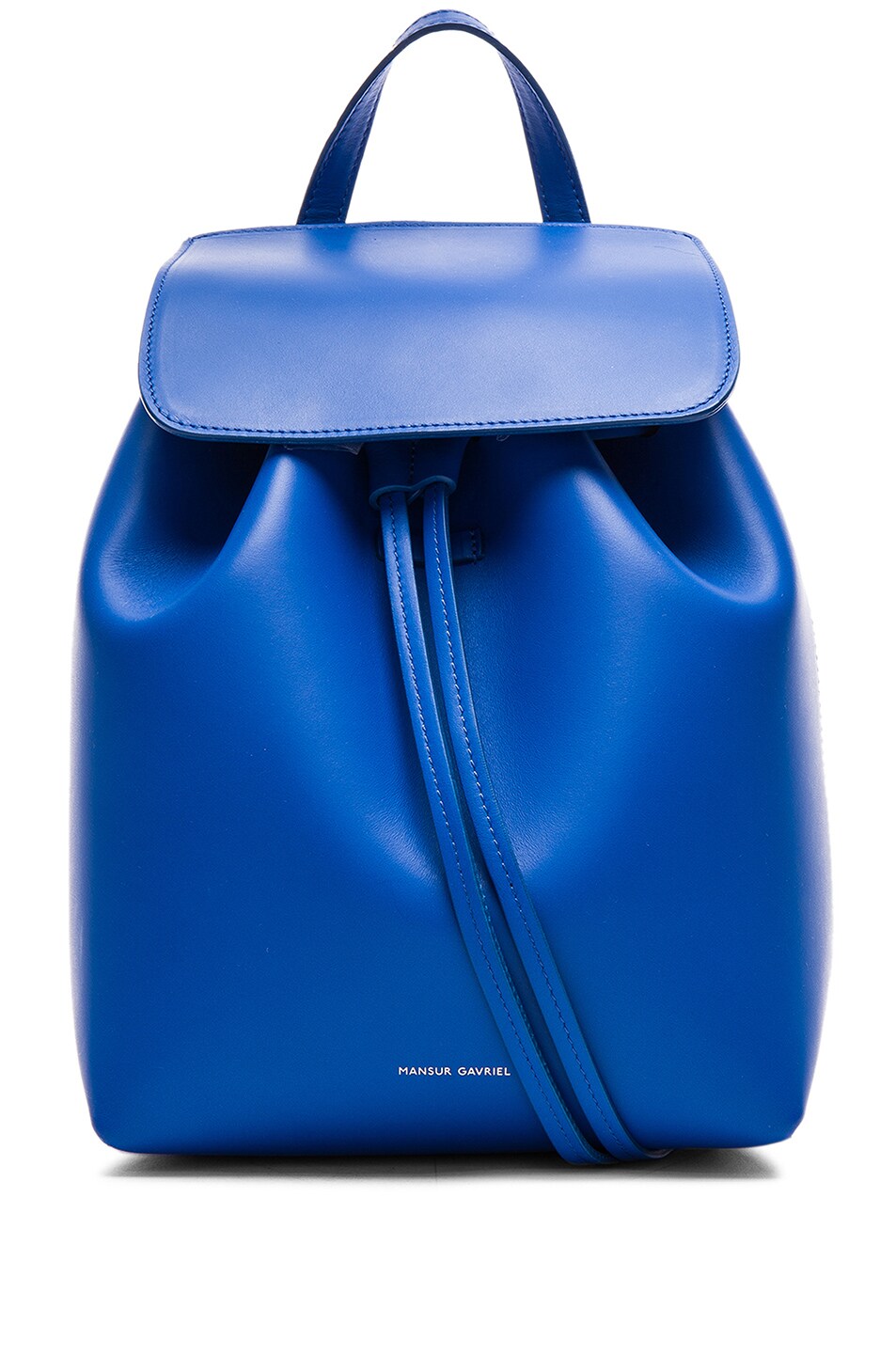 Image 1 of Mansur Gavriel Mini Backpack in Royal