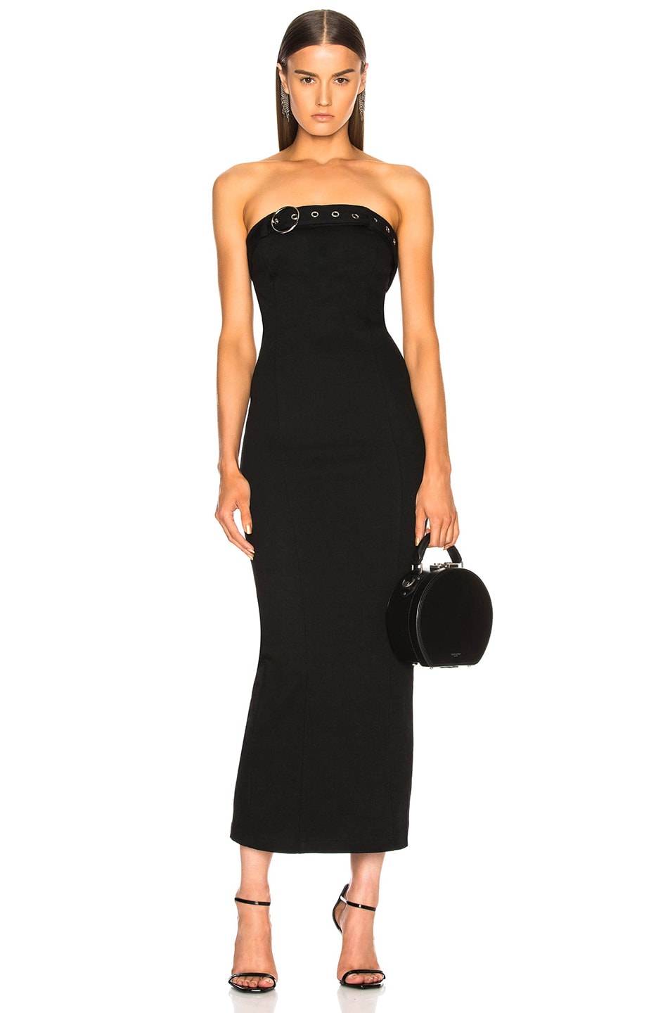 Image 1 of Miaou Cayce Dress in Black