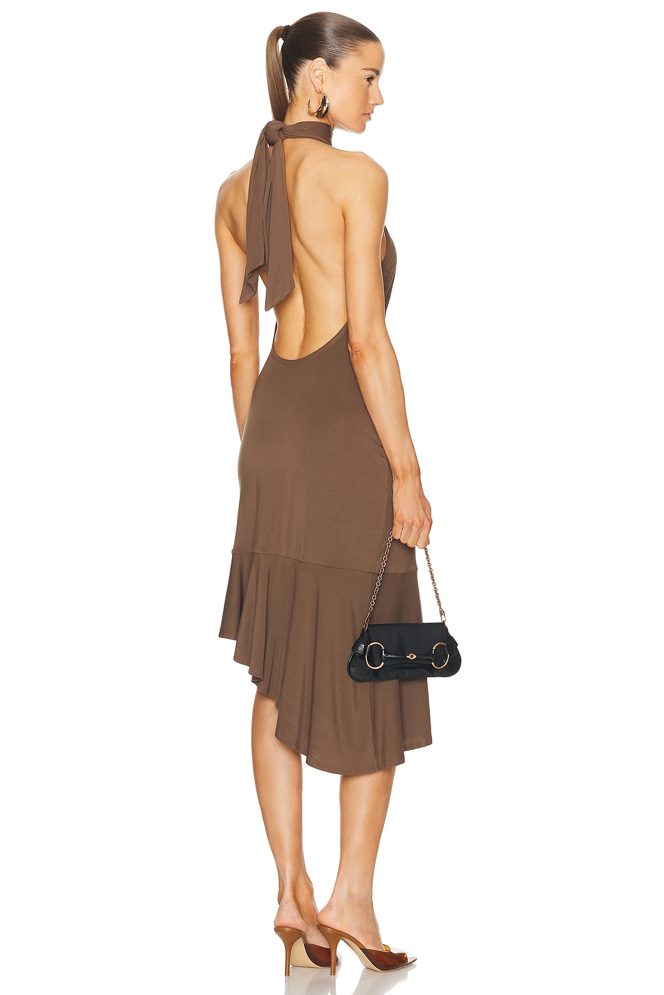 Karina Dress in Brown