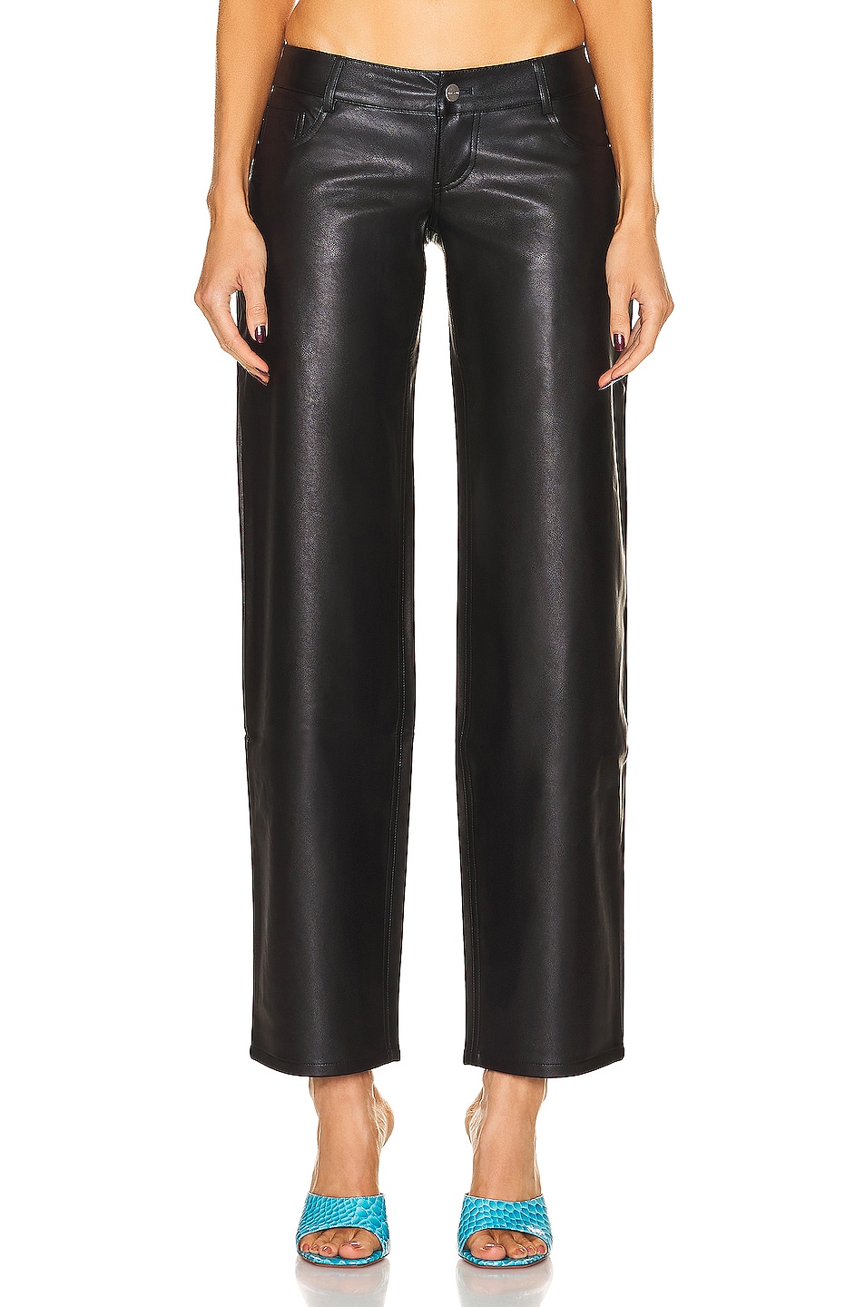 Miaou Atlas Pant in Black | FWRD