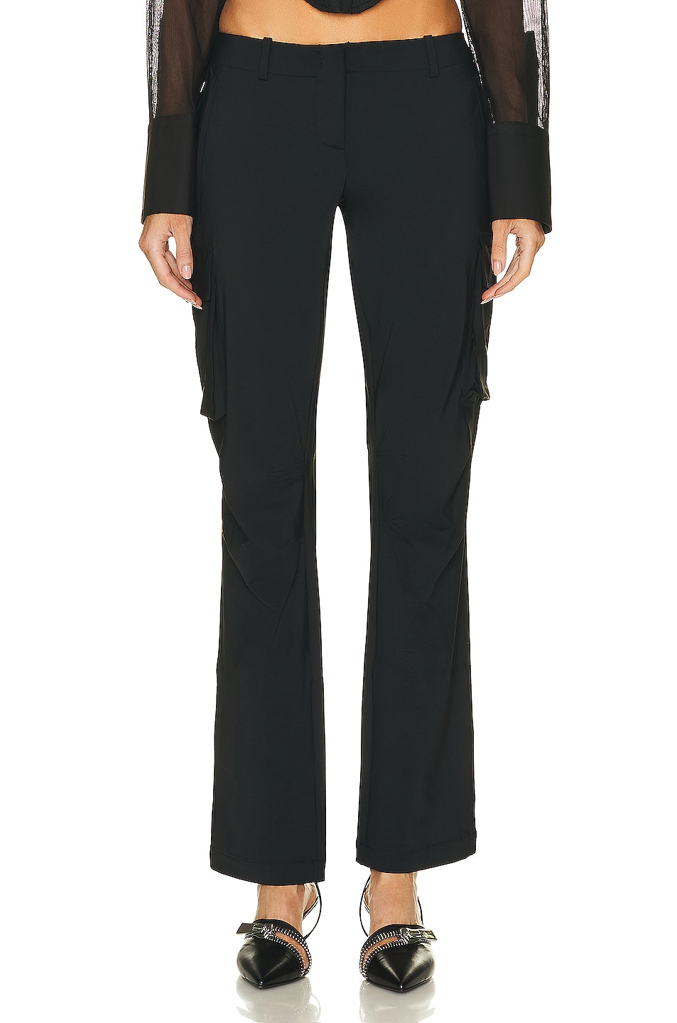 Image 1 of Miaou Raven Cargo Pant in Black