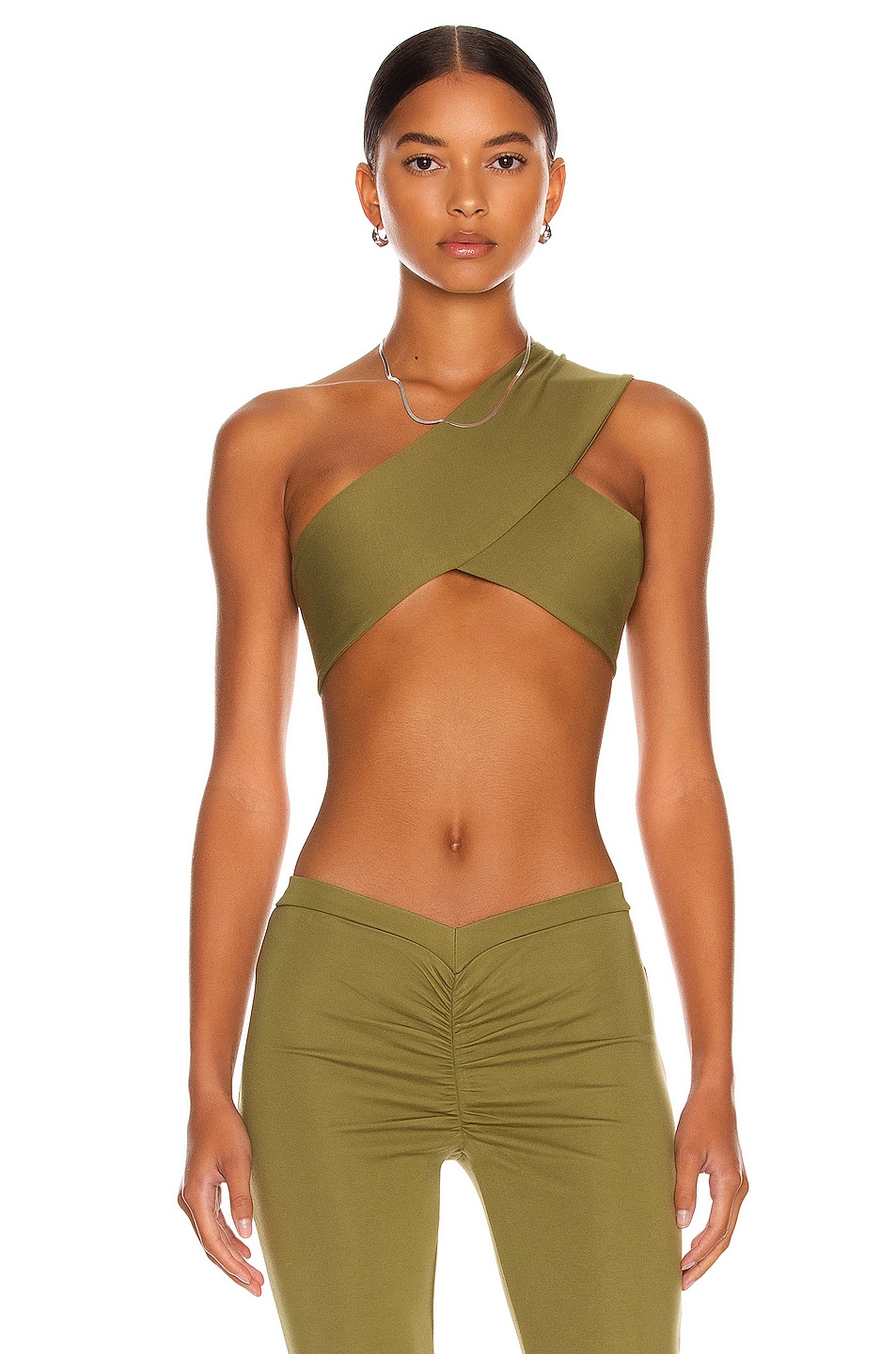 Image 1 of Miaou Elvis Top in Olive