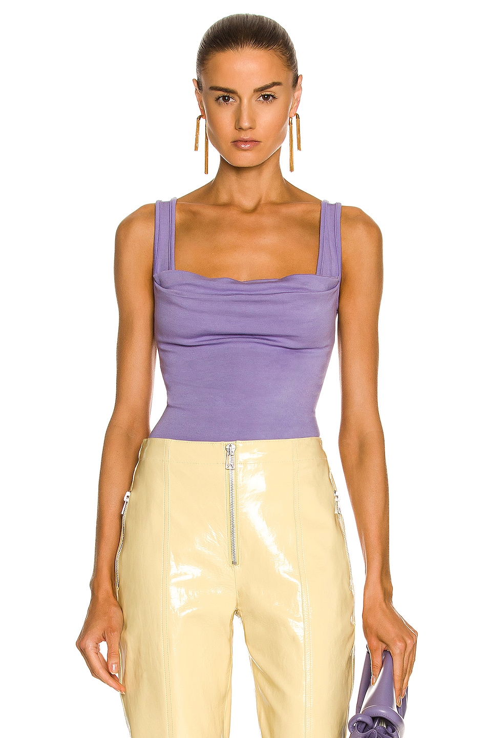 Image 1 of Miaou Luna Top in Violet