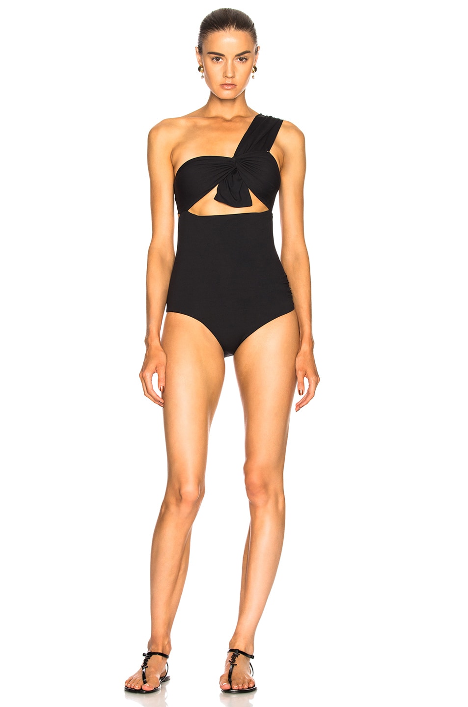 Image 1 of Marysia Swim Venice Maillot Swimsuit in Black