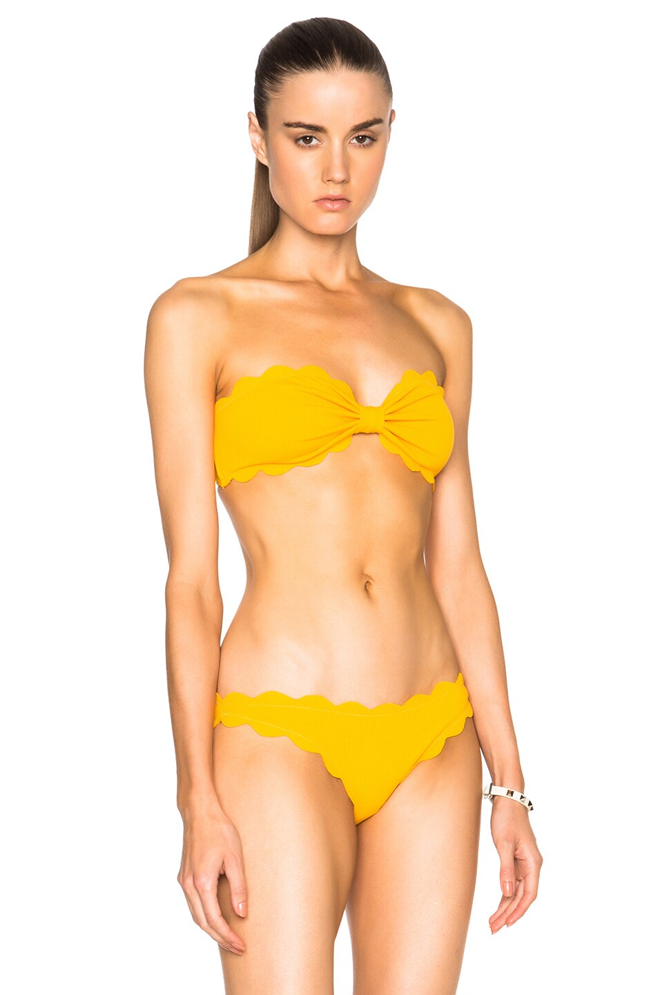 Image 1 of Marysia Swim Antibes Bikini Top in Papaya