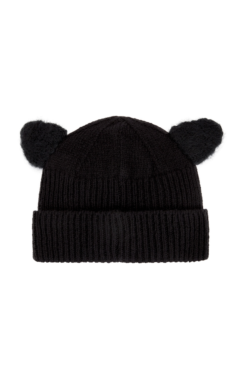 Shop Marni Animal Ear Hat In Black