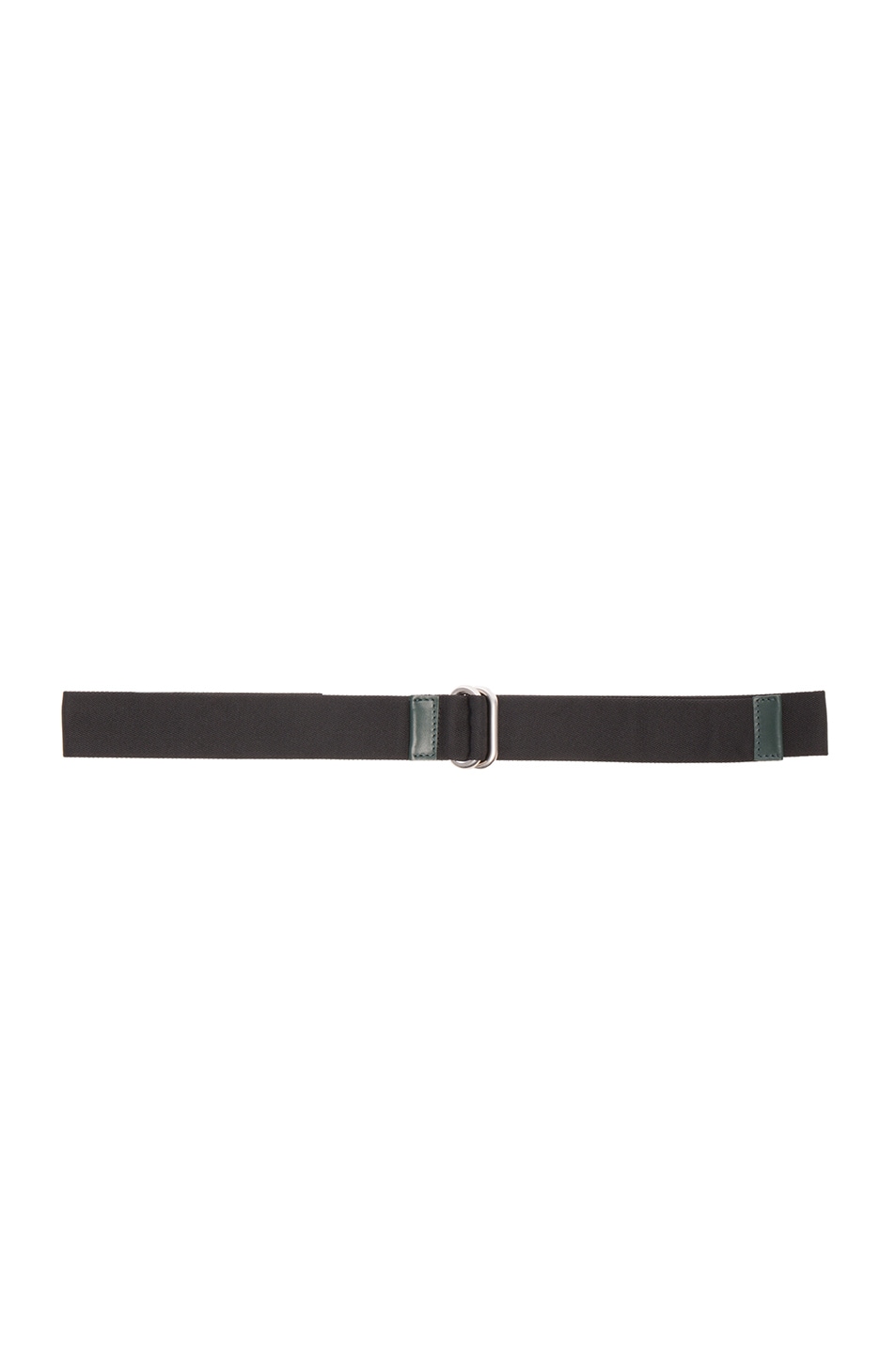 Image 1 of Marni Belt in Black & English Green