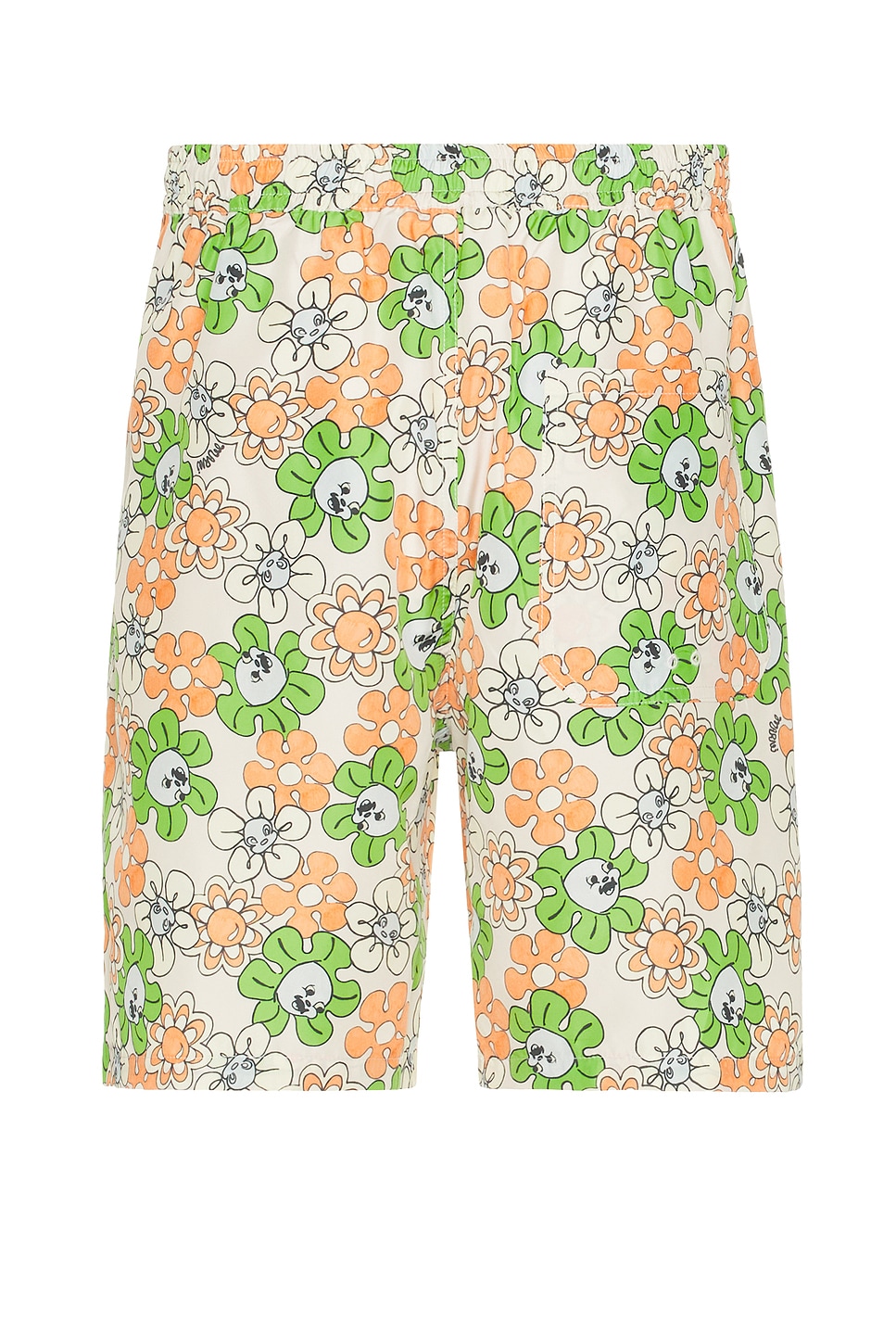 Shop Marni X Paloma Funky Charm Explosion Boxer Short In Bone