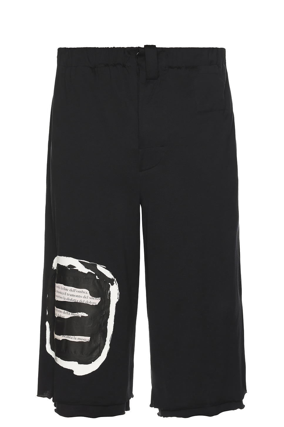 Image 1 of Marni Patch Shorts in Black
