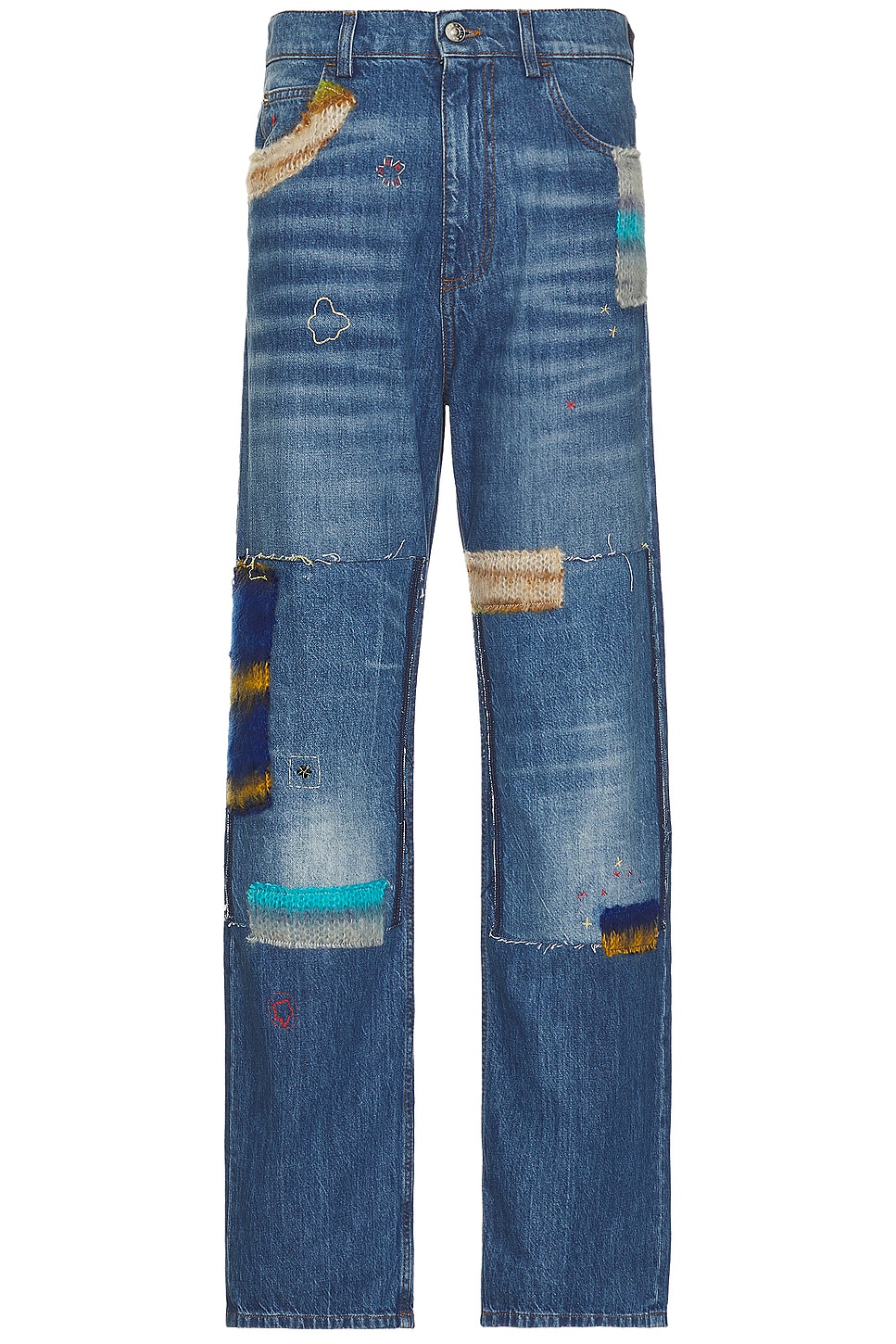 Image 1 of Marni Trousers in Iris Blue