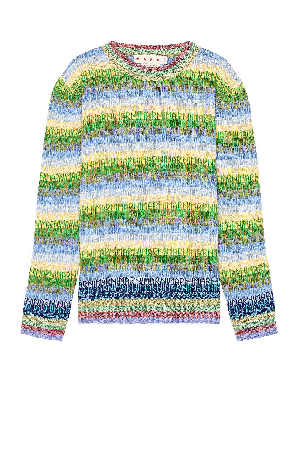 Image 1 of Marni Roundneck Sweater in Lake