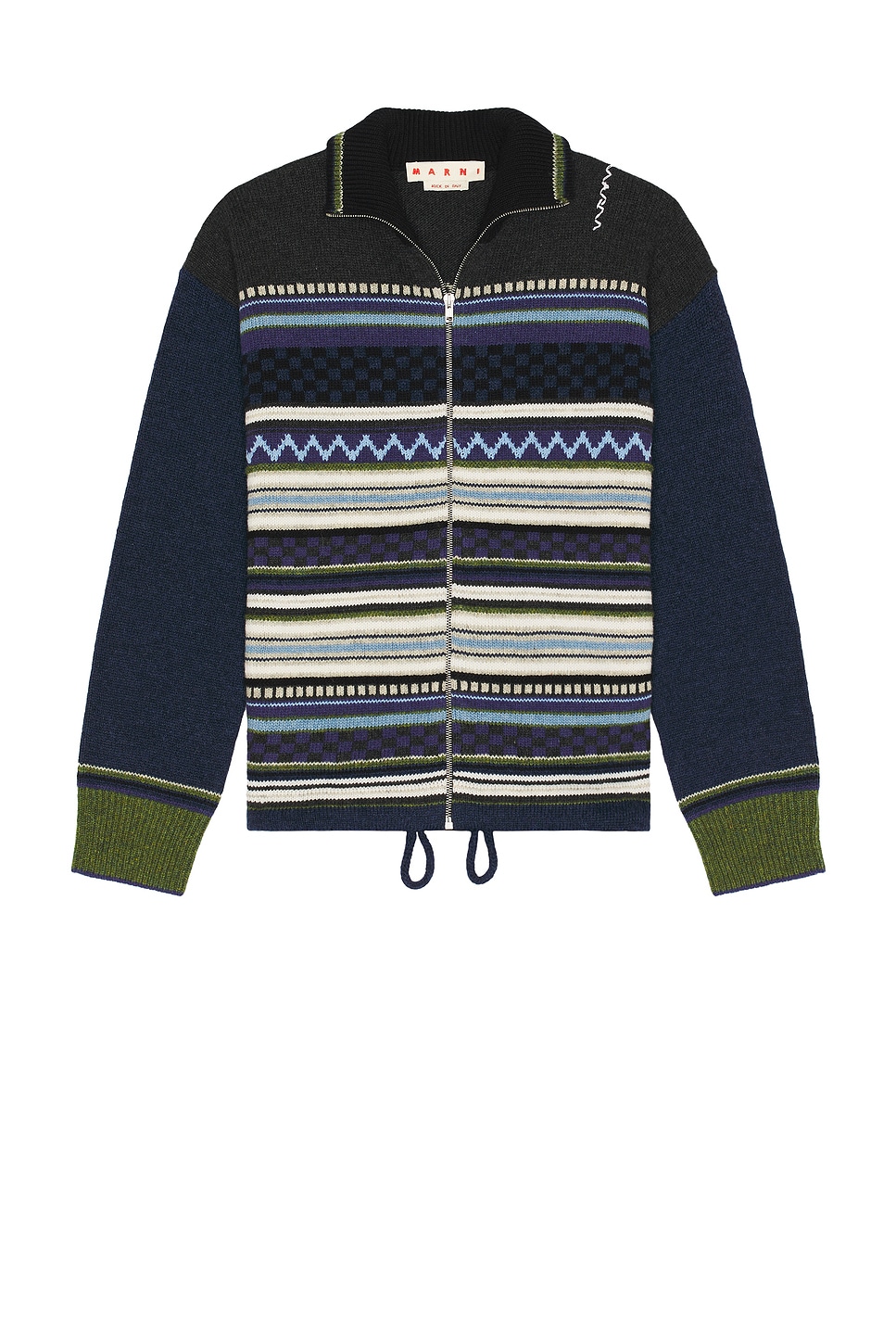 Cardigan in Blue