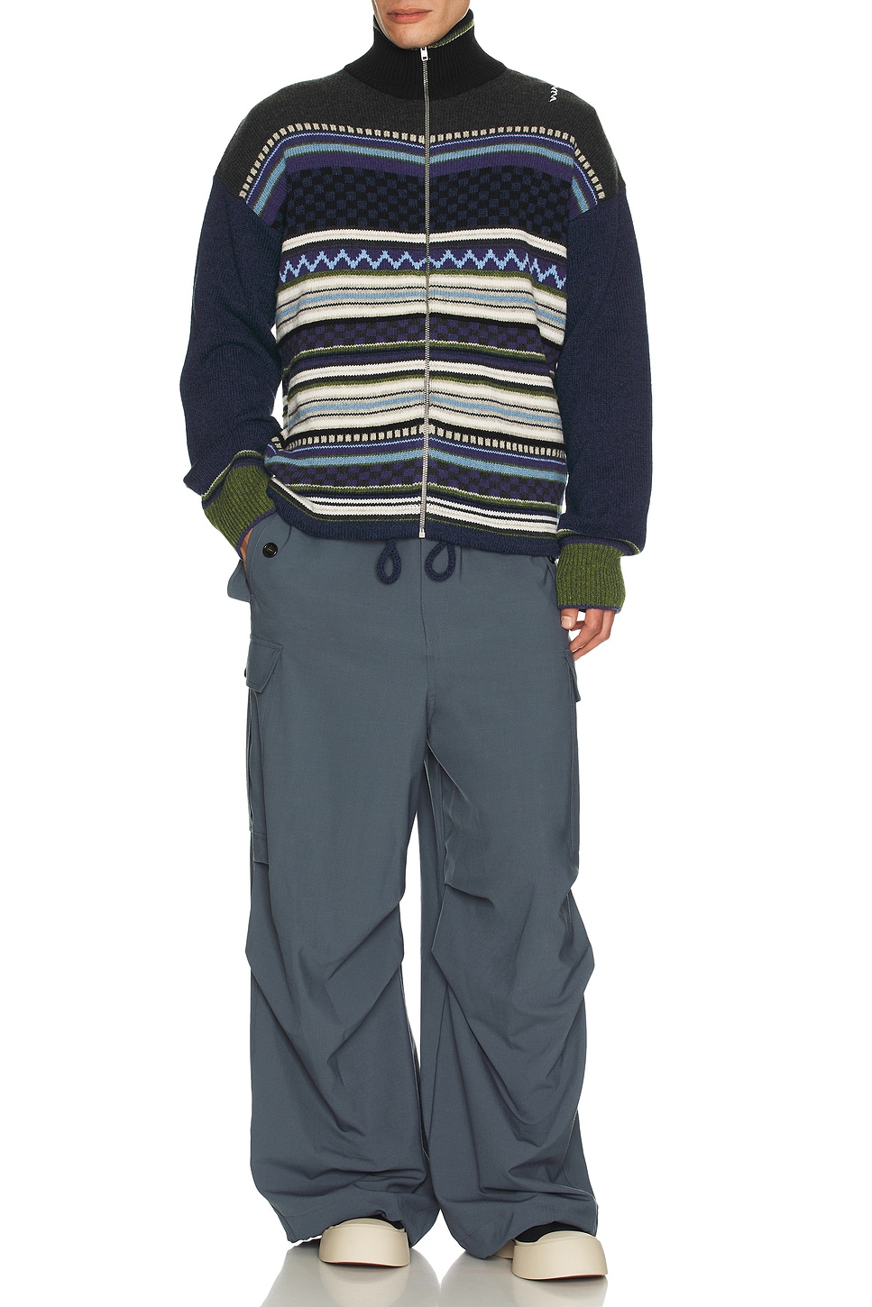 Image 1 of Marni Cardigan in Glass Blue