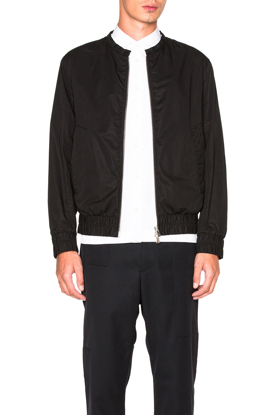 Image 1 of Marni Light Washed Cotton Twill Jacket in Black