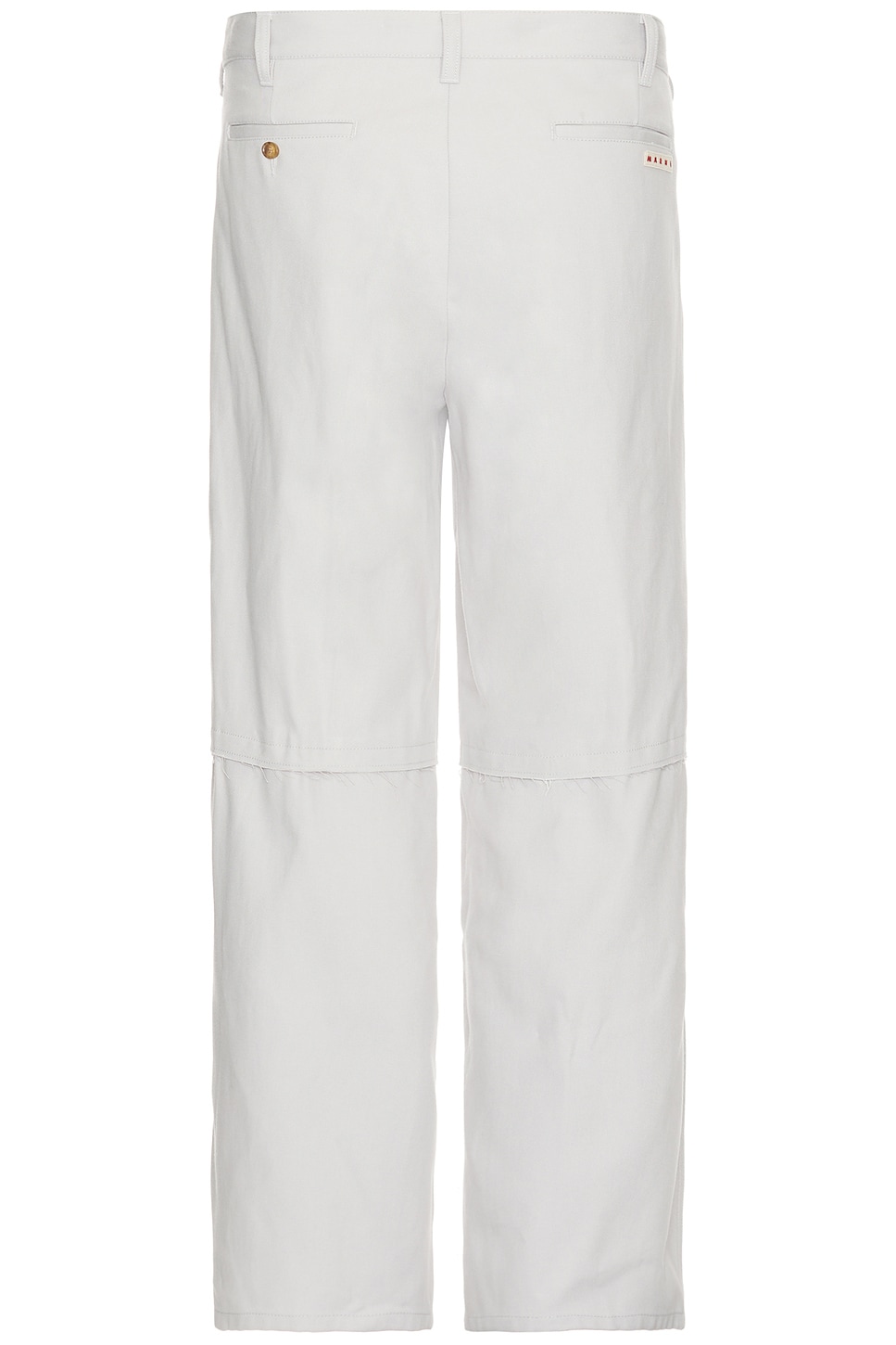 Shop Marni Trousers In Sodium