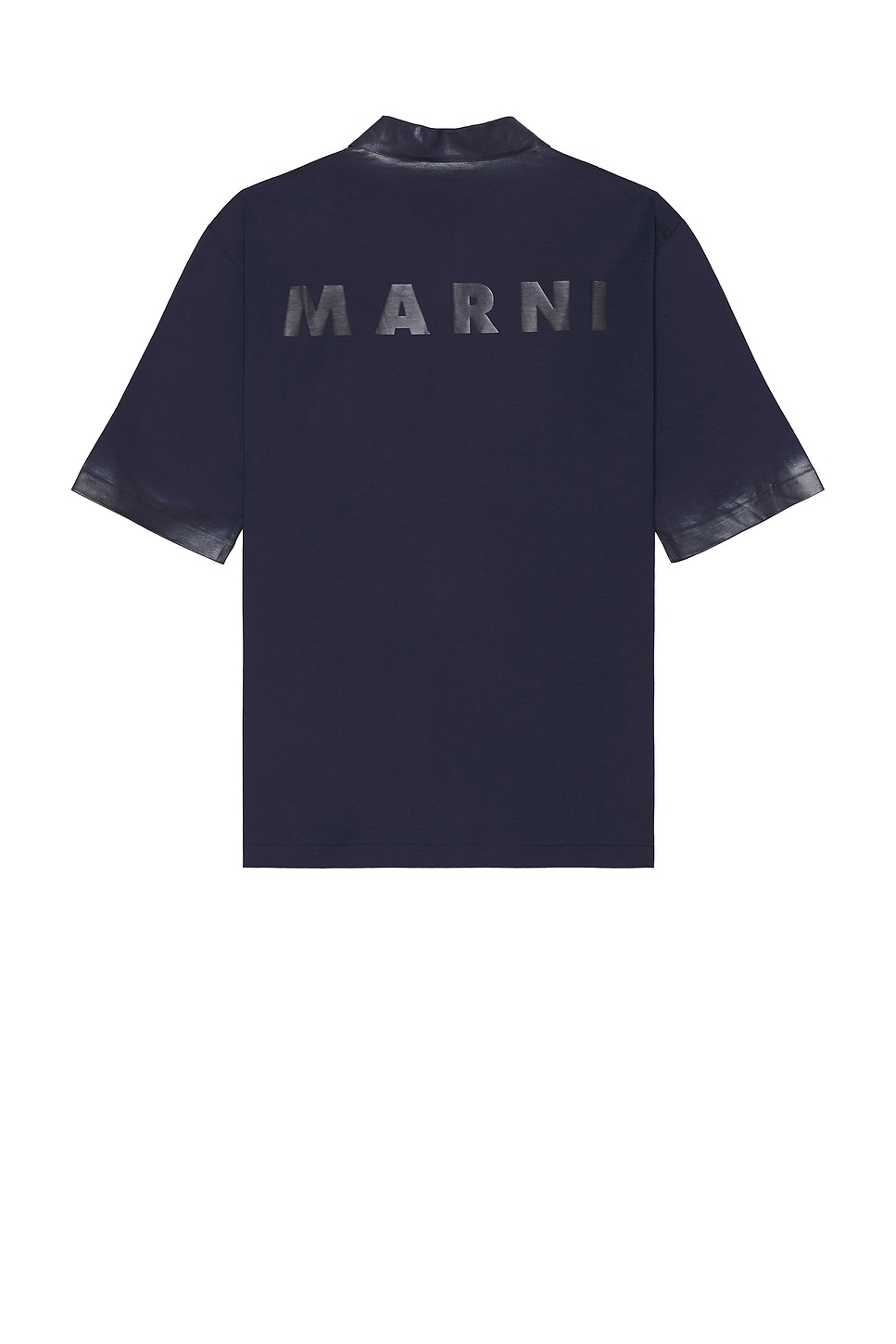 Image 1 of Marni Polo Neck Shirt in Midnight