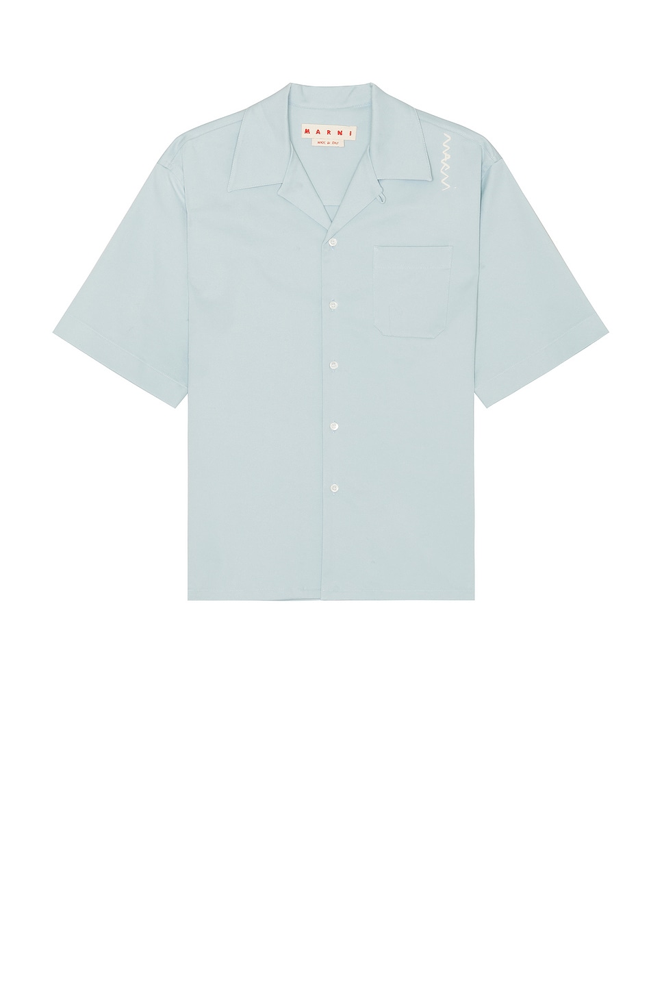 Image 1 of Marni Button Down Shirt in Leaden Blue