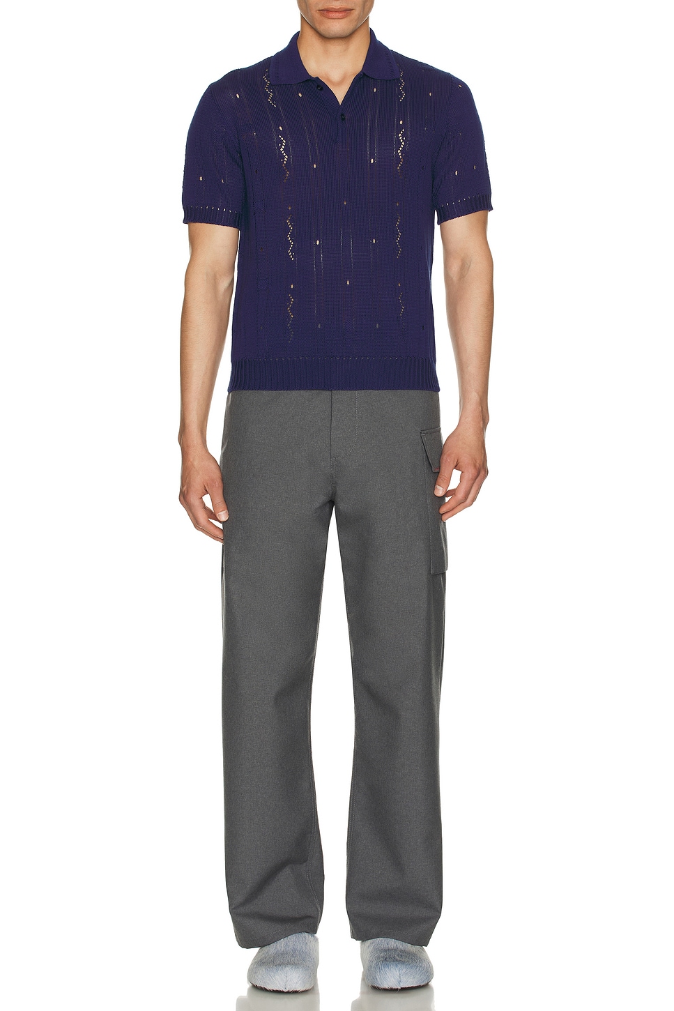 Image 1 of Marni Polo Neck in Bluette