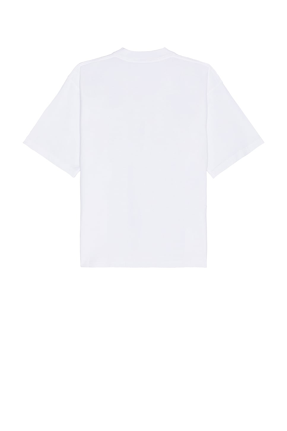 Marni White Painted Collage Logo T-shirt In Lily White