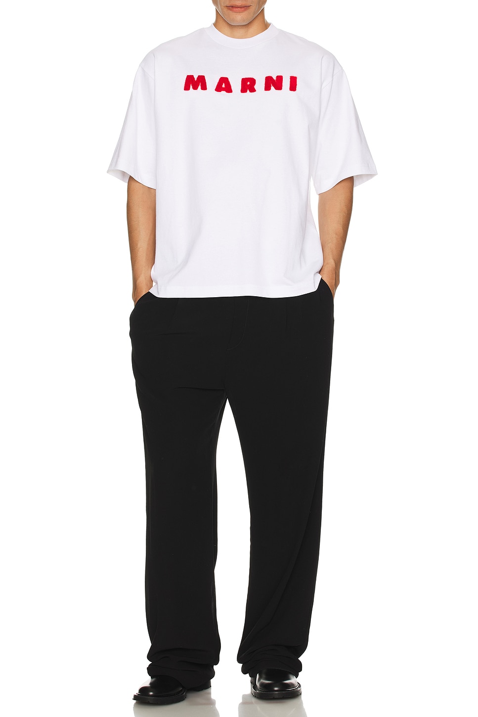 Image 1 of Marni T-Shirt in Lily White