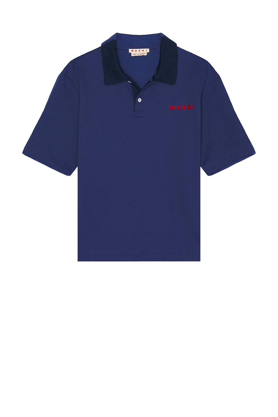 Polo Neck in Blue