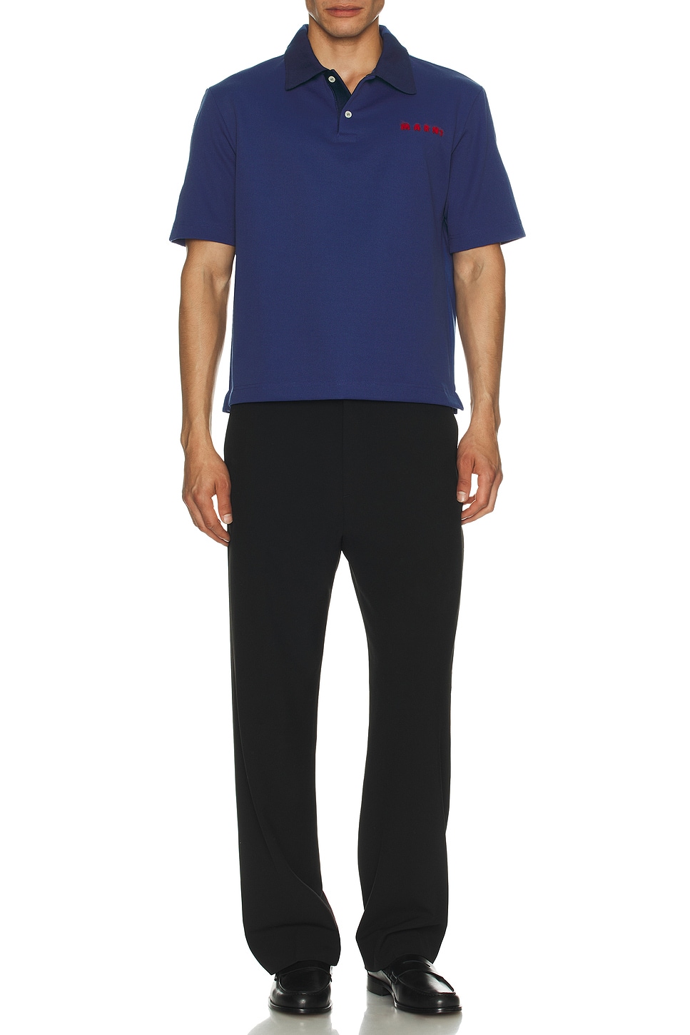 Image 1 of Marni Polo Neck in Royal