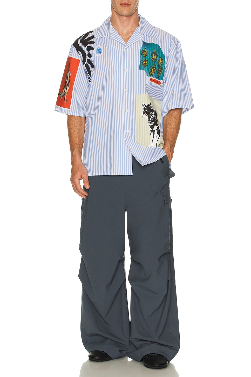 Image 1 of Marni Shirt in Iris Blue