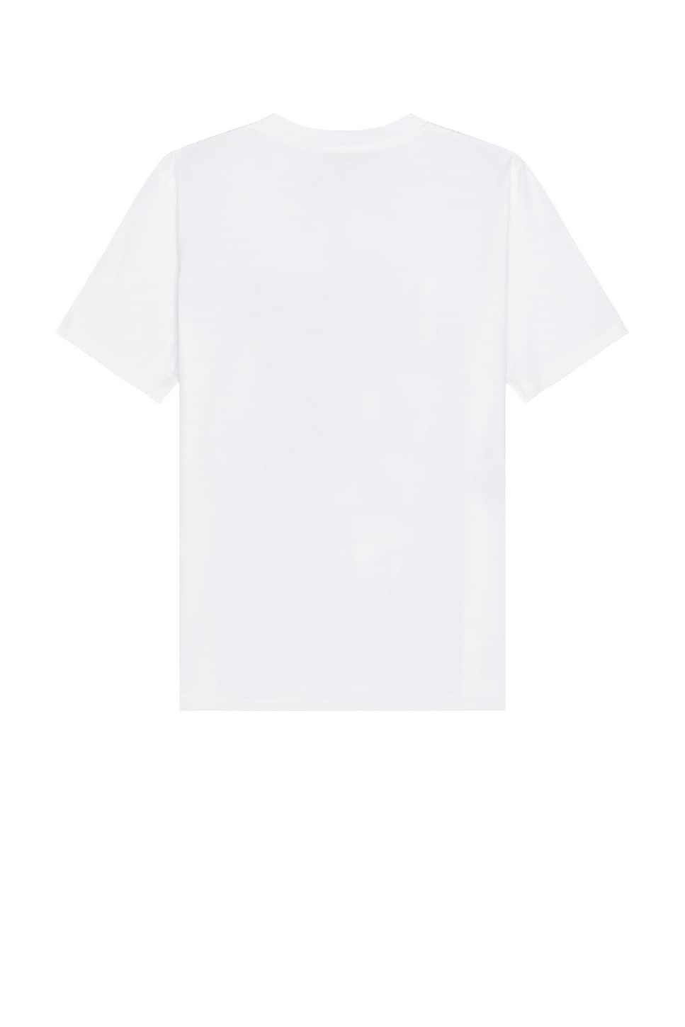 Marni Graphic Print Crew Neck Short Sleeve T-shirt In White
