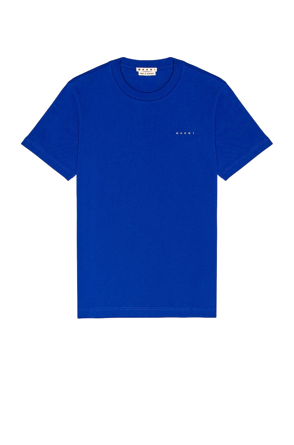 Image 1 of Marni Embroidered T-Shirt in Astral Blue