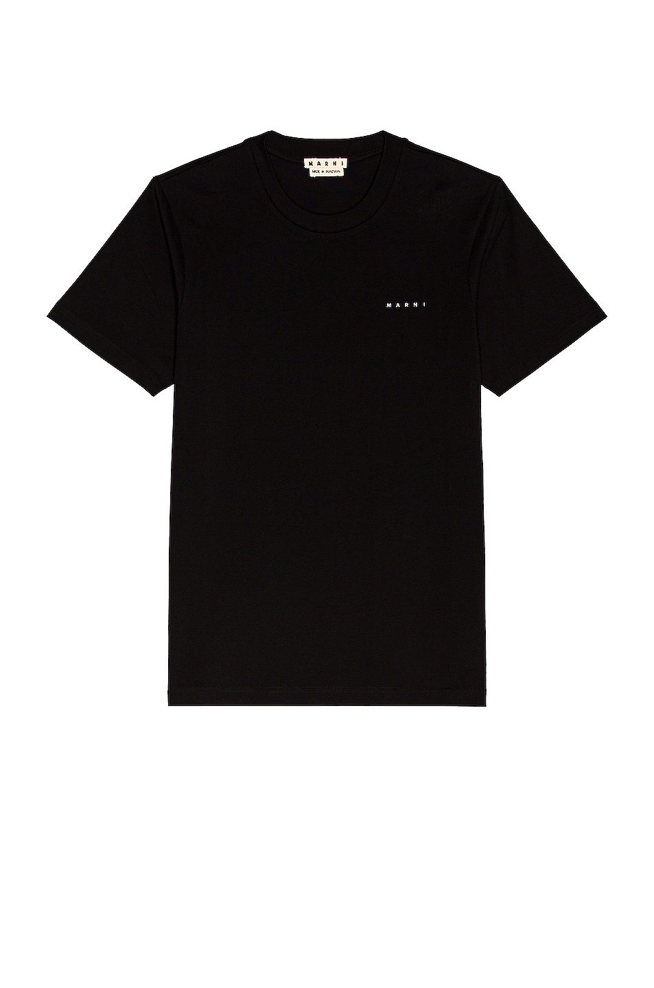 Image 1 of Marni Embroidered T-Shirt in Black