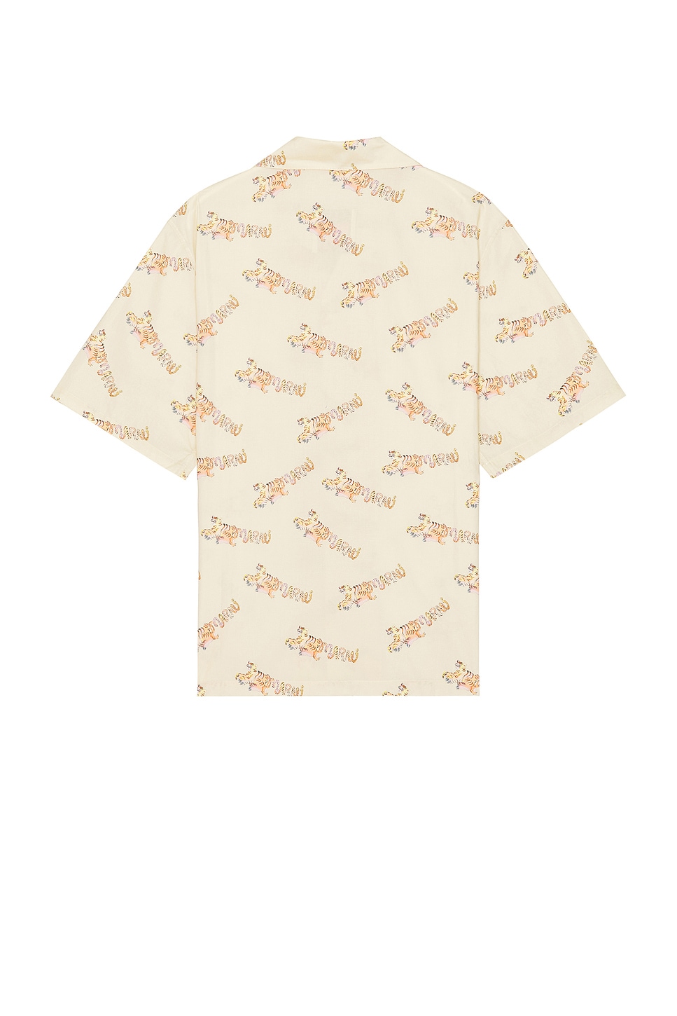 Shop Marni X Paloma Ferocious Curly Kitty Bowling Shirt In Soft Beige