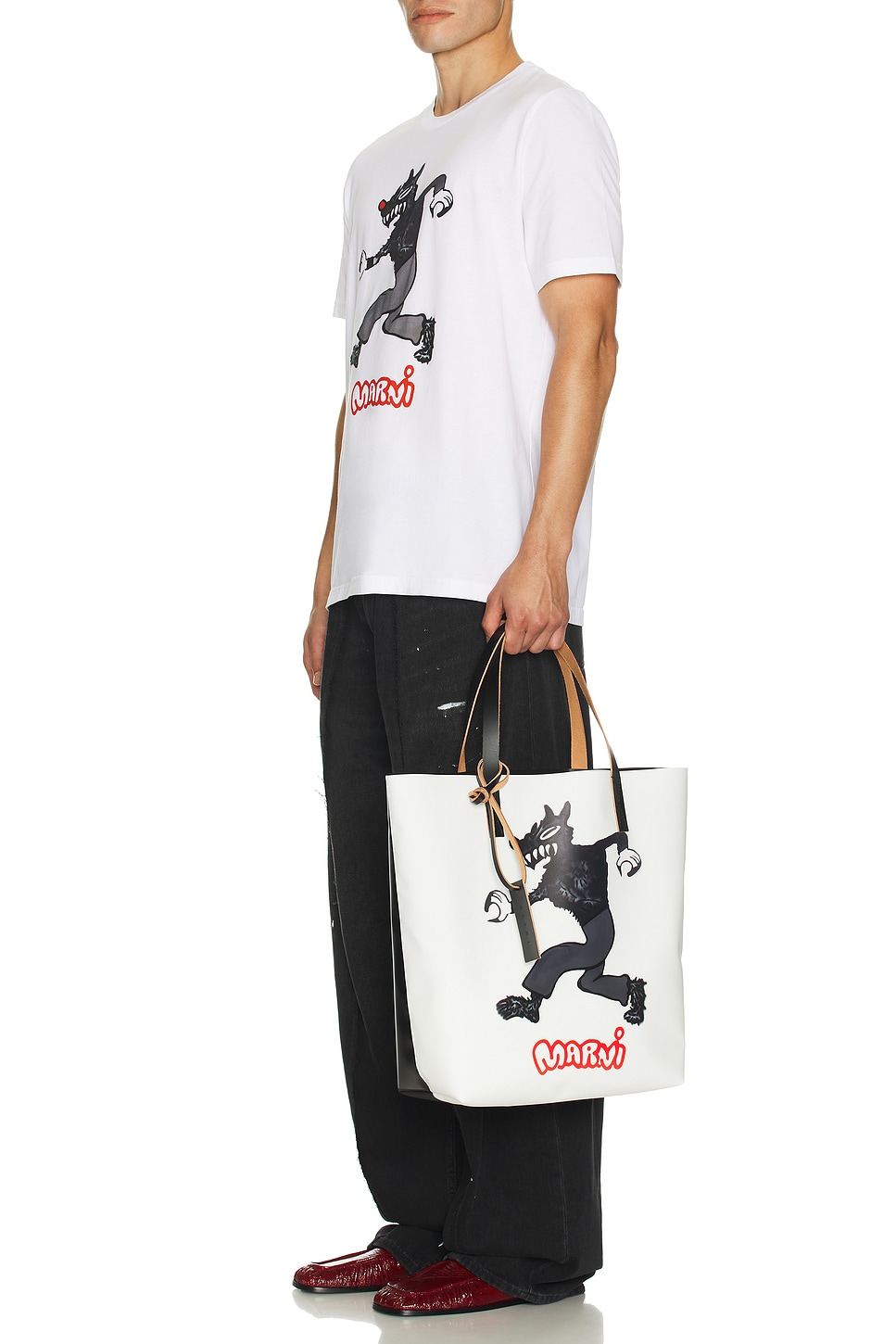 Marni Tribeca Tote In Multi