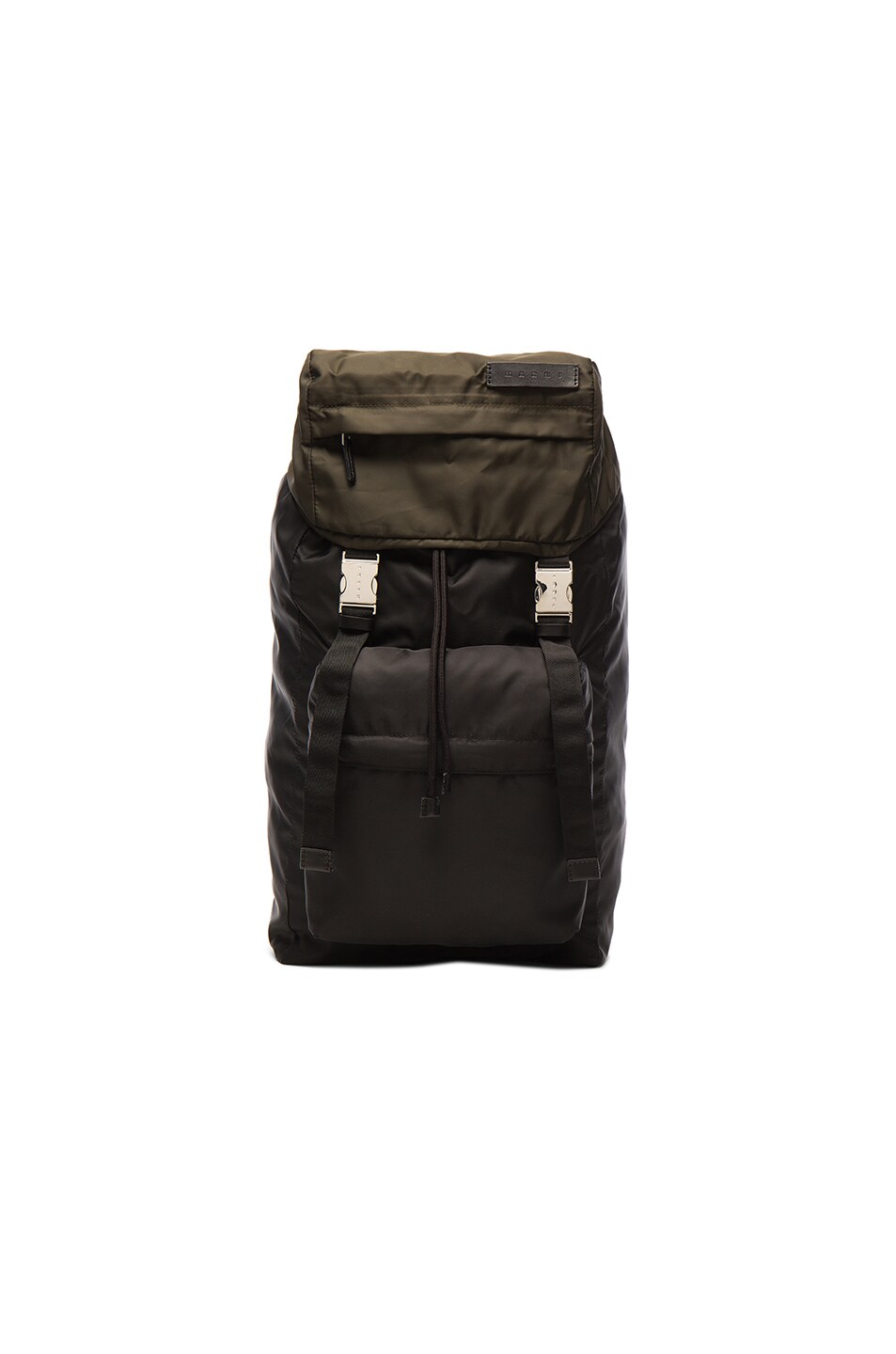 Image 1 of Marni Backpack in Black & Military