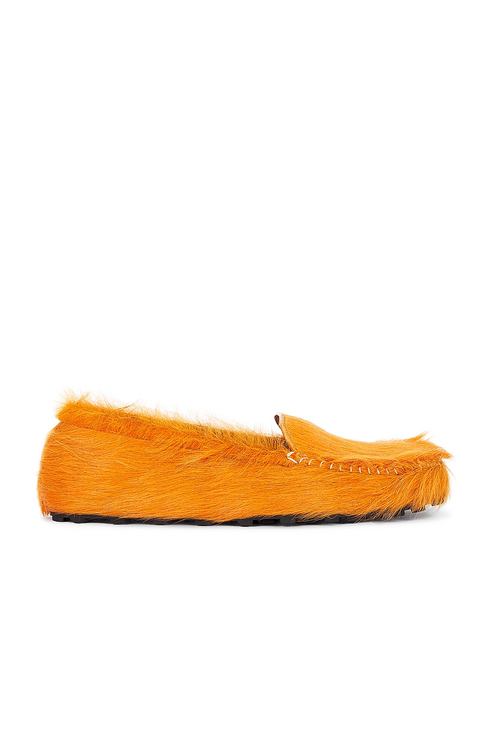 Moccasin Shoe in Yellow