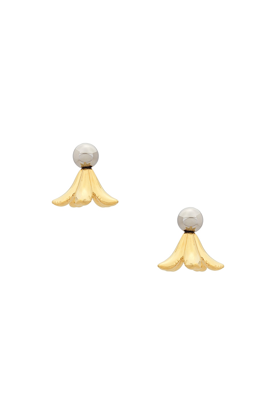 Image 1 of Marni Flower Earring in Gold