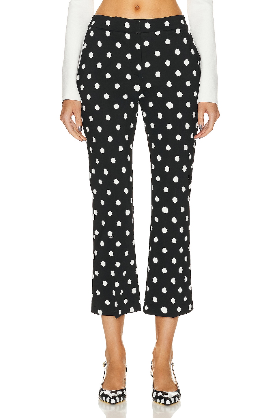 Image 1 of Marni Cropped Pant in Black