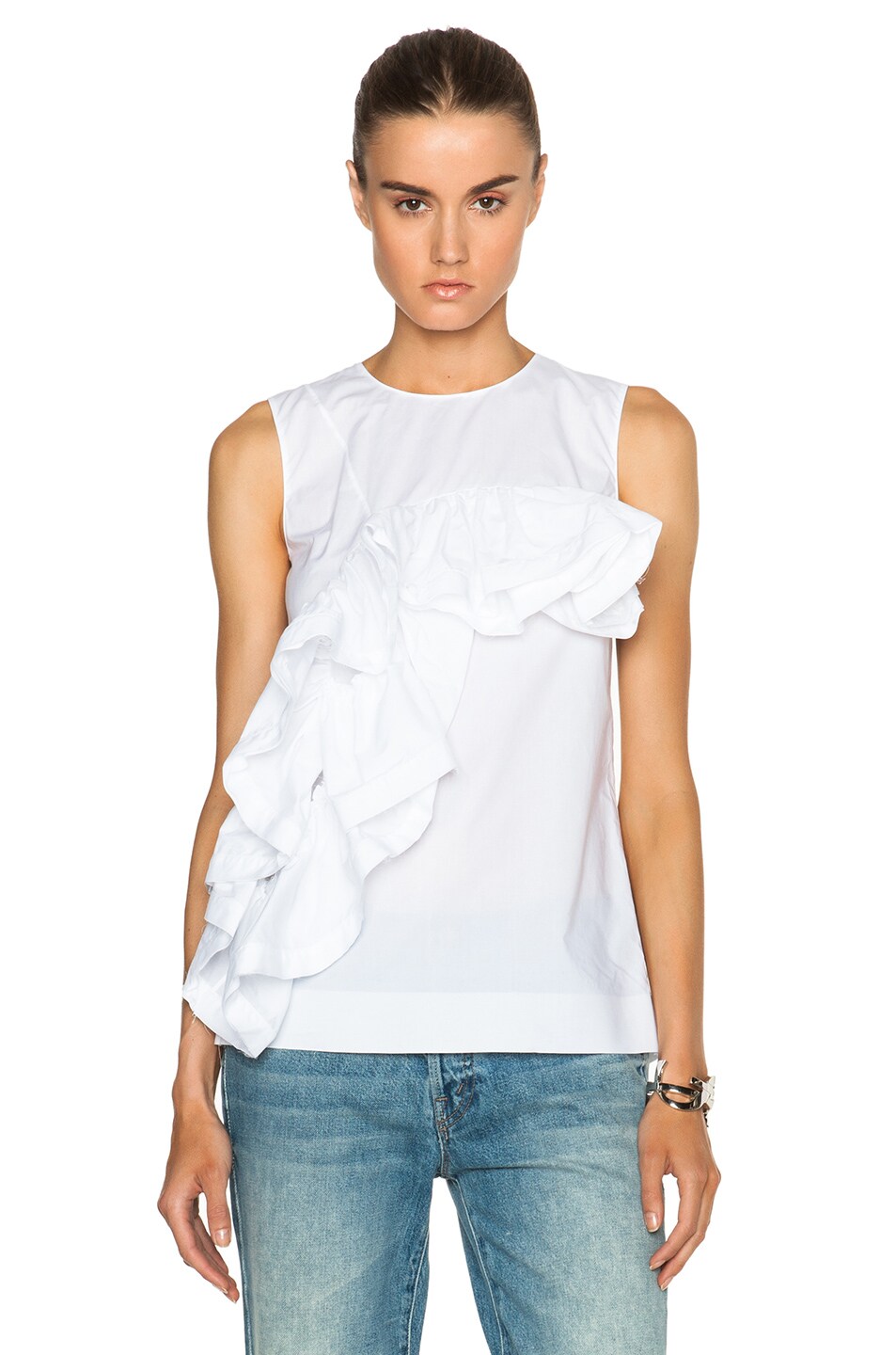 Image 1 of Marni Frill Top in Snow